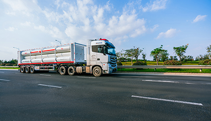 What is a hydrogen tube trailer?