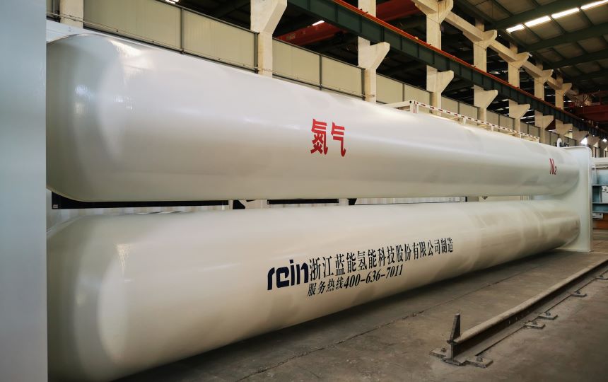 Gas Storage Cascade for Rare Gases and Other Industrial Gases