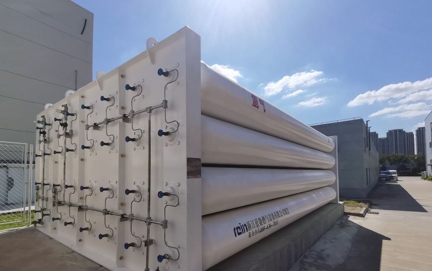 Gas Storage Cascade for Rare Gases and Other Industrial Gases