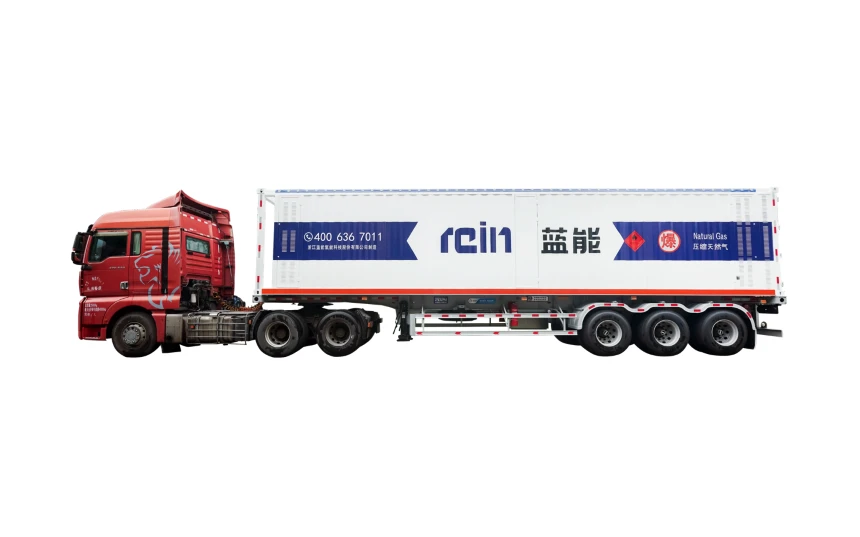 Carbon Fiber Winding Cylinder Hydrogen Tube Trailers and Skids (Type II)