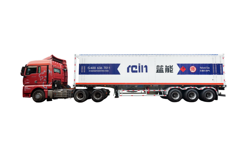 CNG Carbon Fiber Winding Tube Trailers and Skids (Type II)