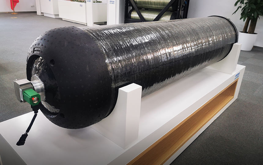 Onboard hydrogen supply system (Type IV Hydrogen Storage Cylinder)